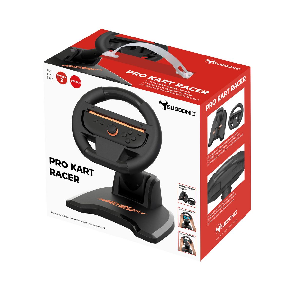 Volant Pliable avec Stand Nintendo Switch 2