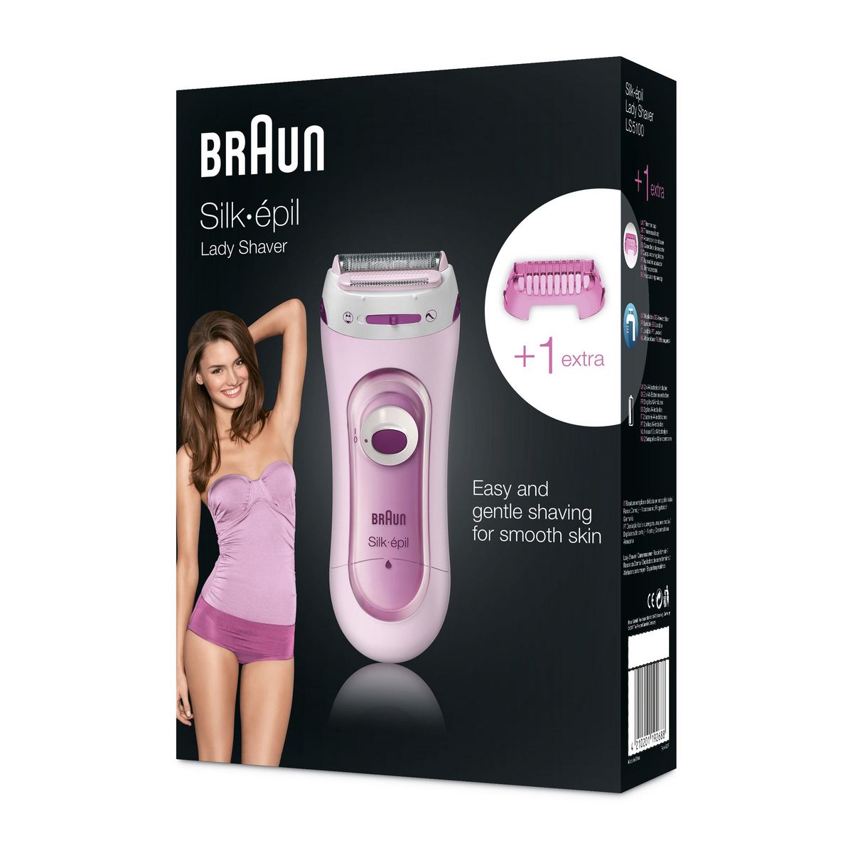 BRAUN Rasoir électrique LS5100 - Rose