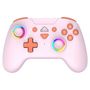 Voir la diapositive 2 : SUBSONIC Manette Sans Fil Rechargeable Led Rgb Sweetie - Rose Nintendo Switch