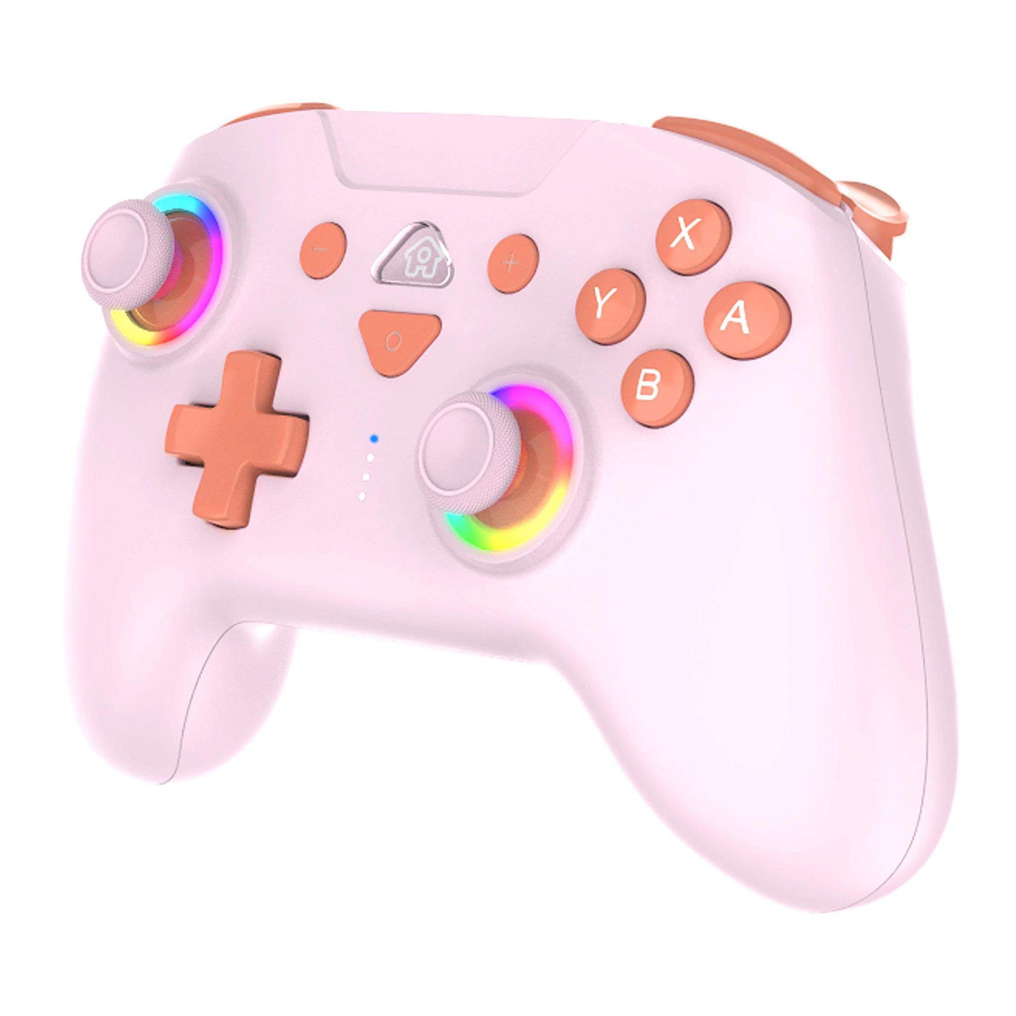 Voir la diapositive 3 : SUBSONIC Manette Sans Fil Rechargeable Led Rgb Sweetie - Rose Nintendo Switch