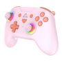 Voir la diapositive 3 : SUBSONIC Manette Sans Fil Rechargeable Led Rgb Sweetie - Rose Nintendo Switch