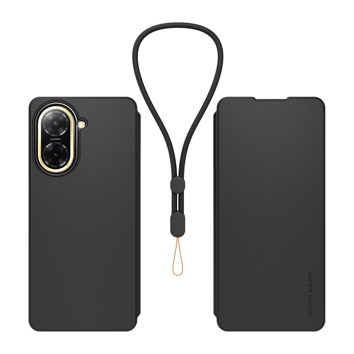 XIAOMI Etui folio pour Redmi A5 - Noir