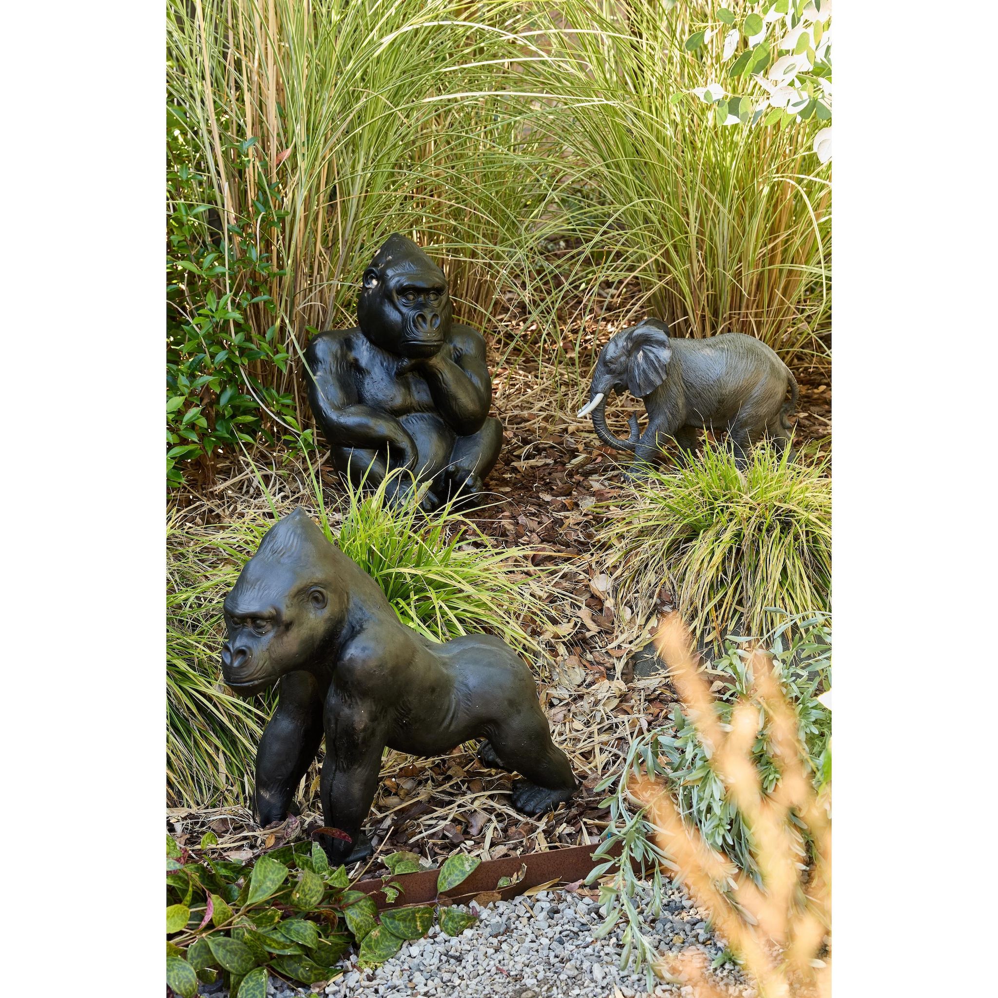 Voir la diapositive 2 : GARDENSTAR Gorille décoratif