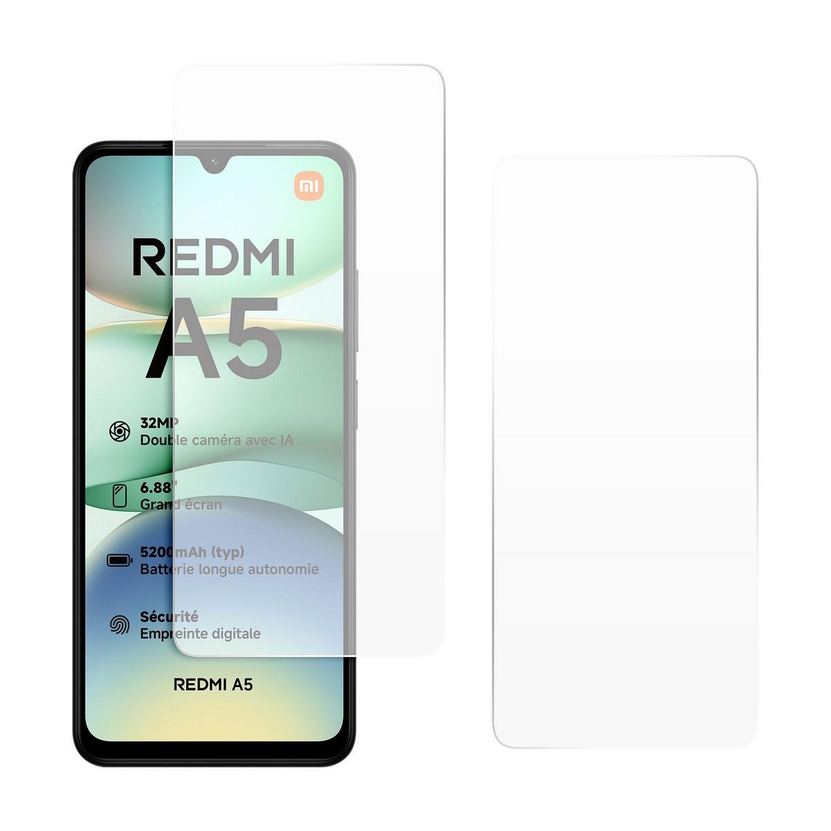 XIAOMI Pack Coque + Verre trempé Redmi A5