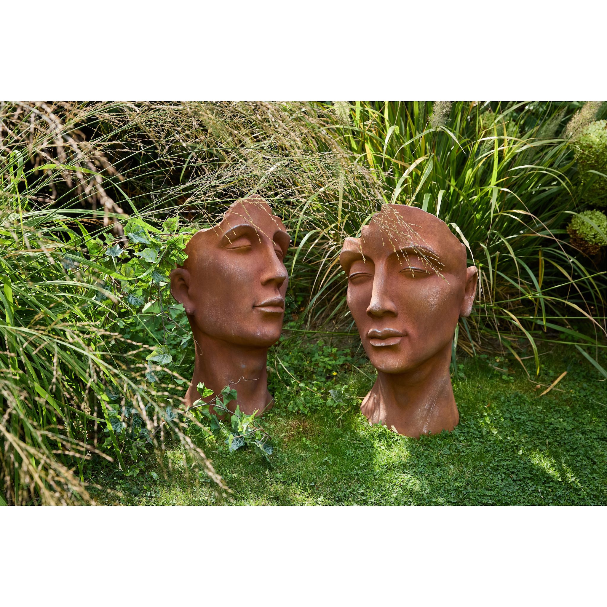 GARDENSTAR Pot visage fibre h57 cm d