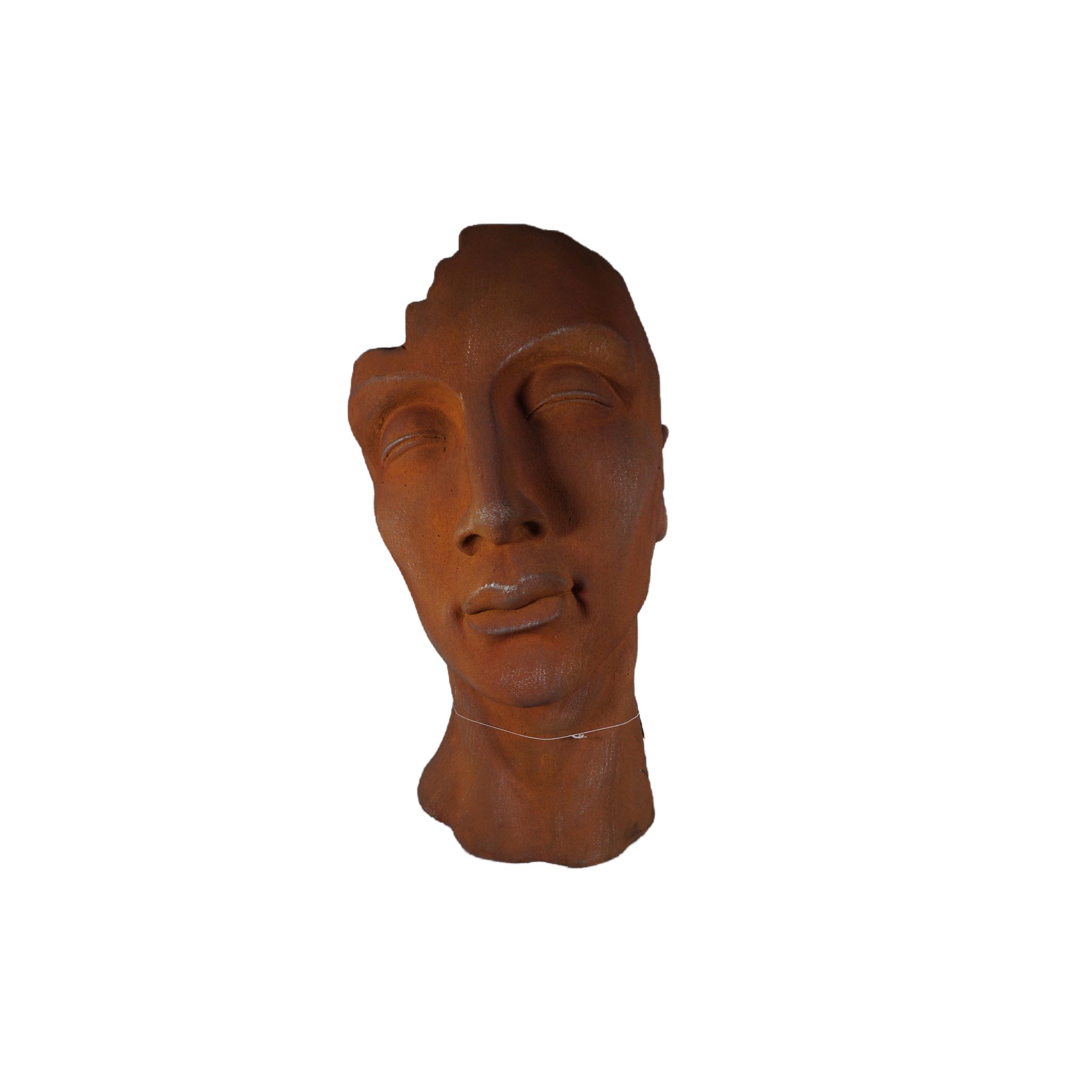 Voir la diapositive 2 : GARDENSTAR Pot visage fibre h57 cm d