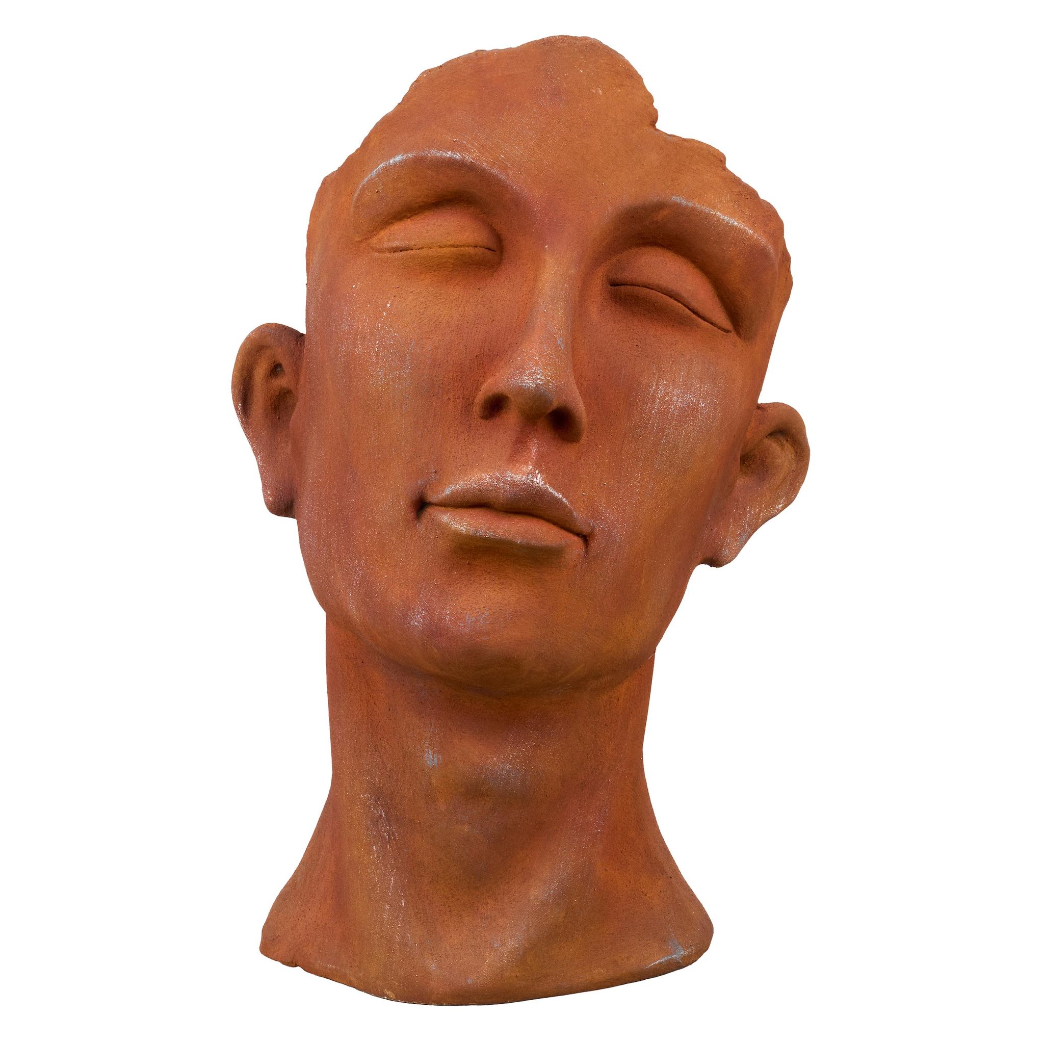 Voir la diapositive 2 : GARDENSTAR Pot visage fibre h57 cm g