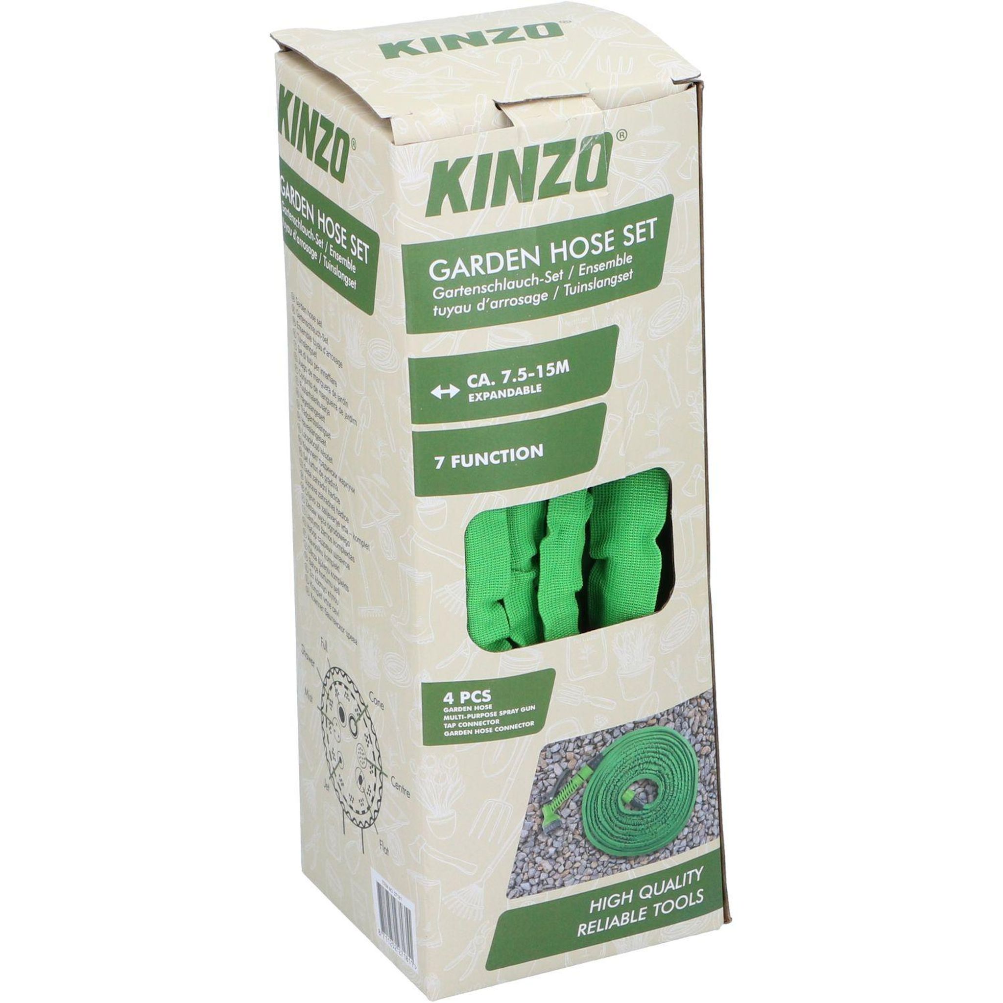 KINZO Set tuyau arrosage kinzo