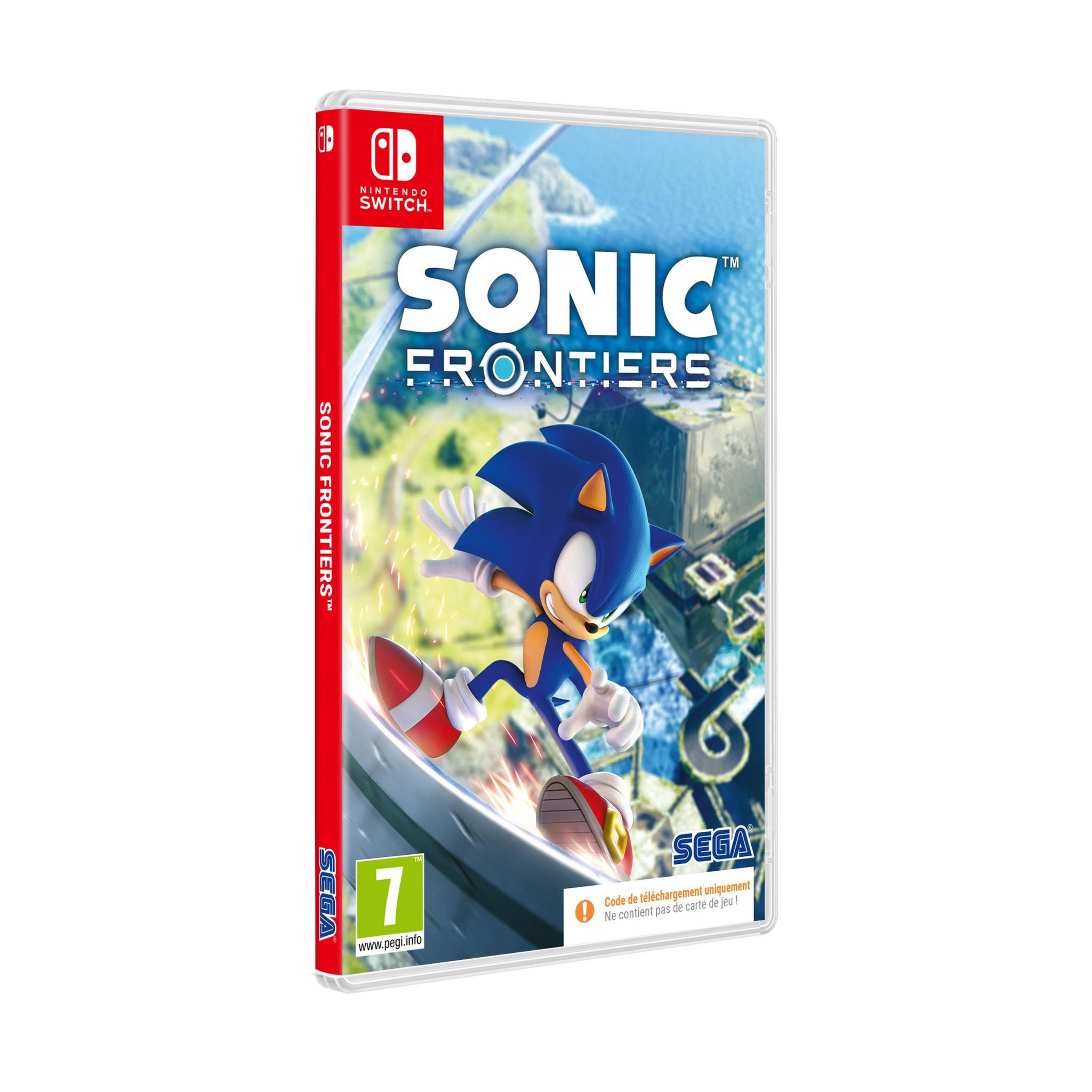 SEGA Sonic Frontiers code de téléchargement Nintendo Switch