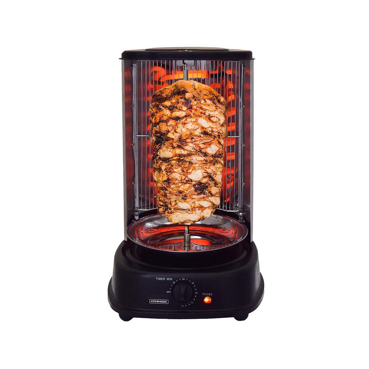 KITCHENCOOK Machine à kebab - Rôtissoire K BAB - Noir
