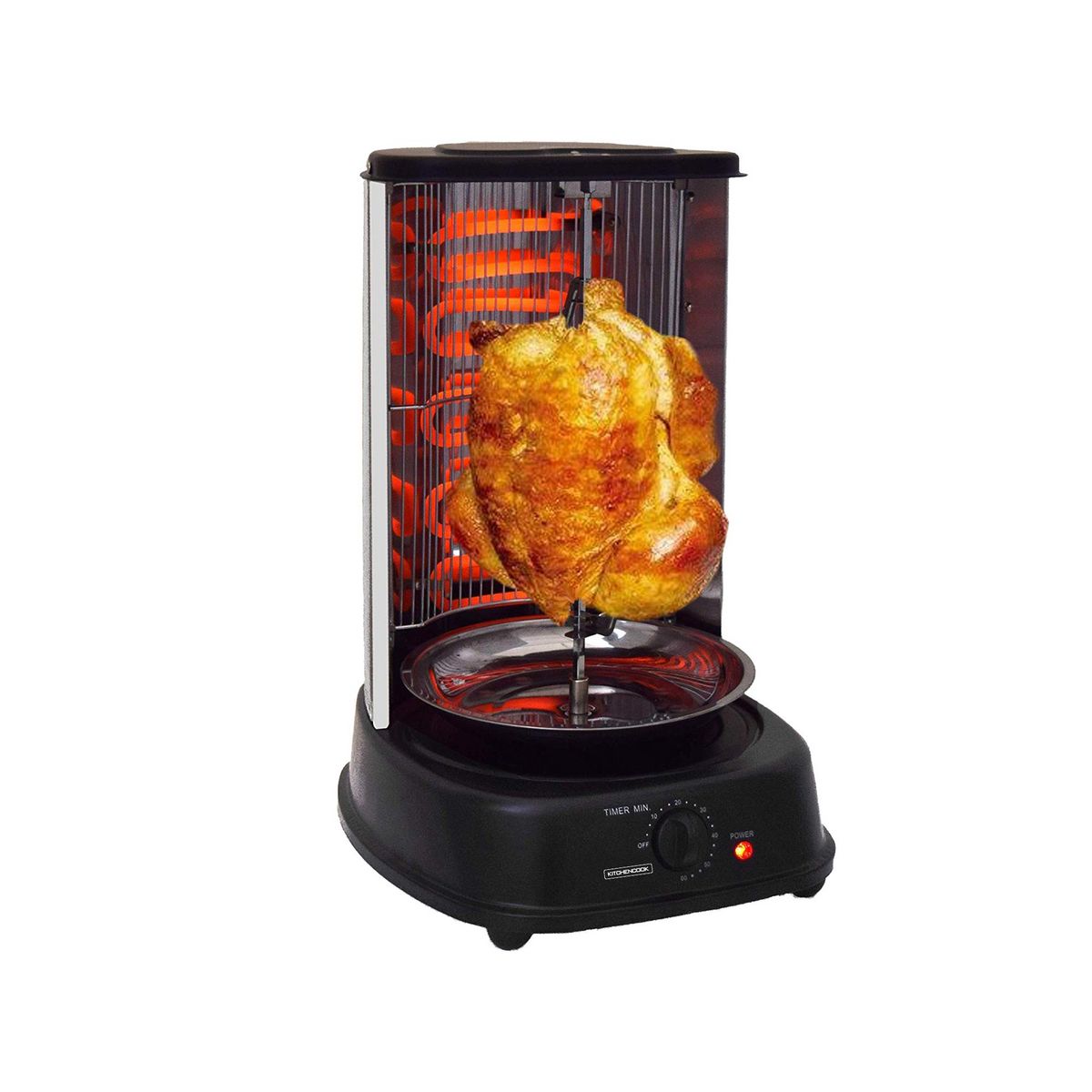KITCHENCOOK Machine à kebab - Rôtissoire K BAB - Noir