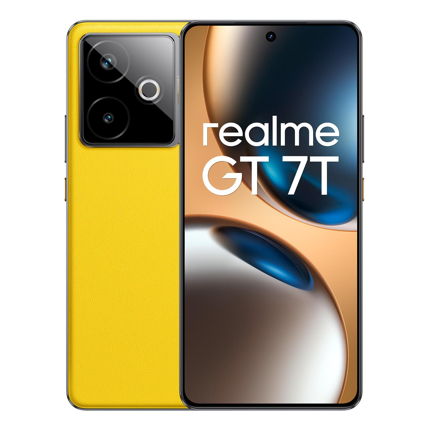 Voir la diapositive 2 : REALME Pack GT7T + Chargeur 120W - Jaune