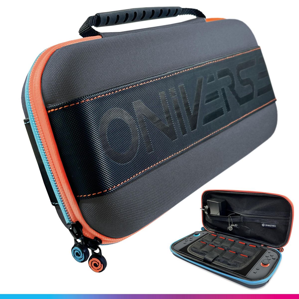 ONIVERSE Sacoche de Transport Orange Nintendo Switch 2