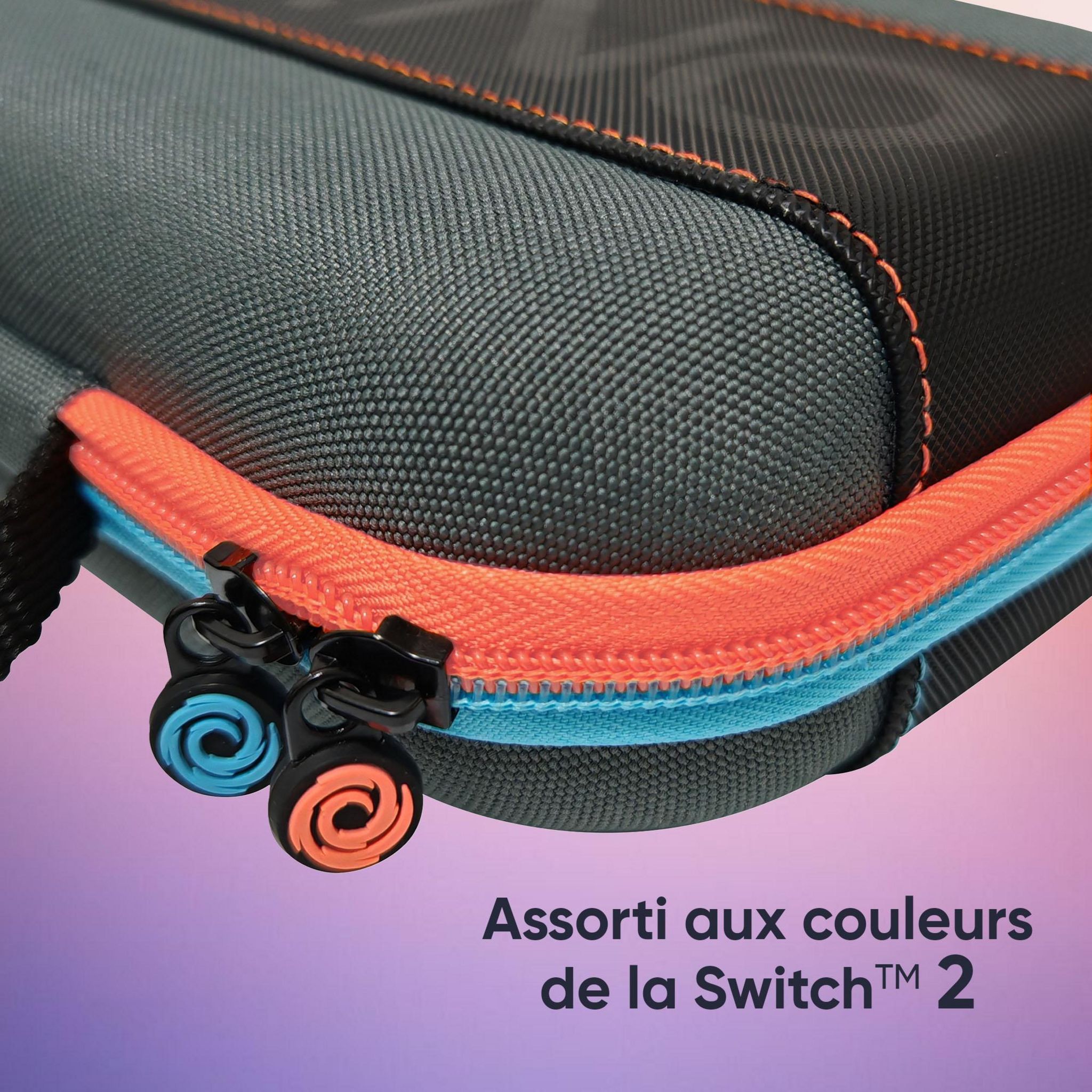 Voir la diapositive 7 : ONIVERSE Sacoche de Transport Orange Nintendo Switch 2