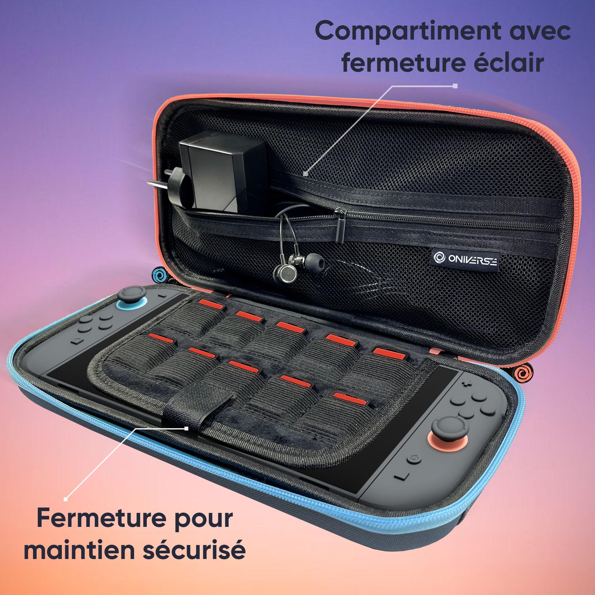 Voir la diapositive 8 : ONIVERSE Sacoche de Transport Orange Nintendo Switch 2