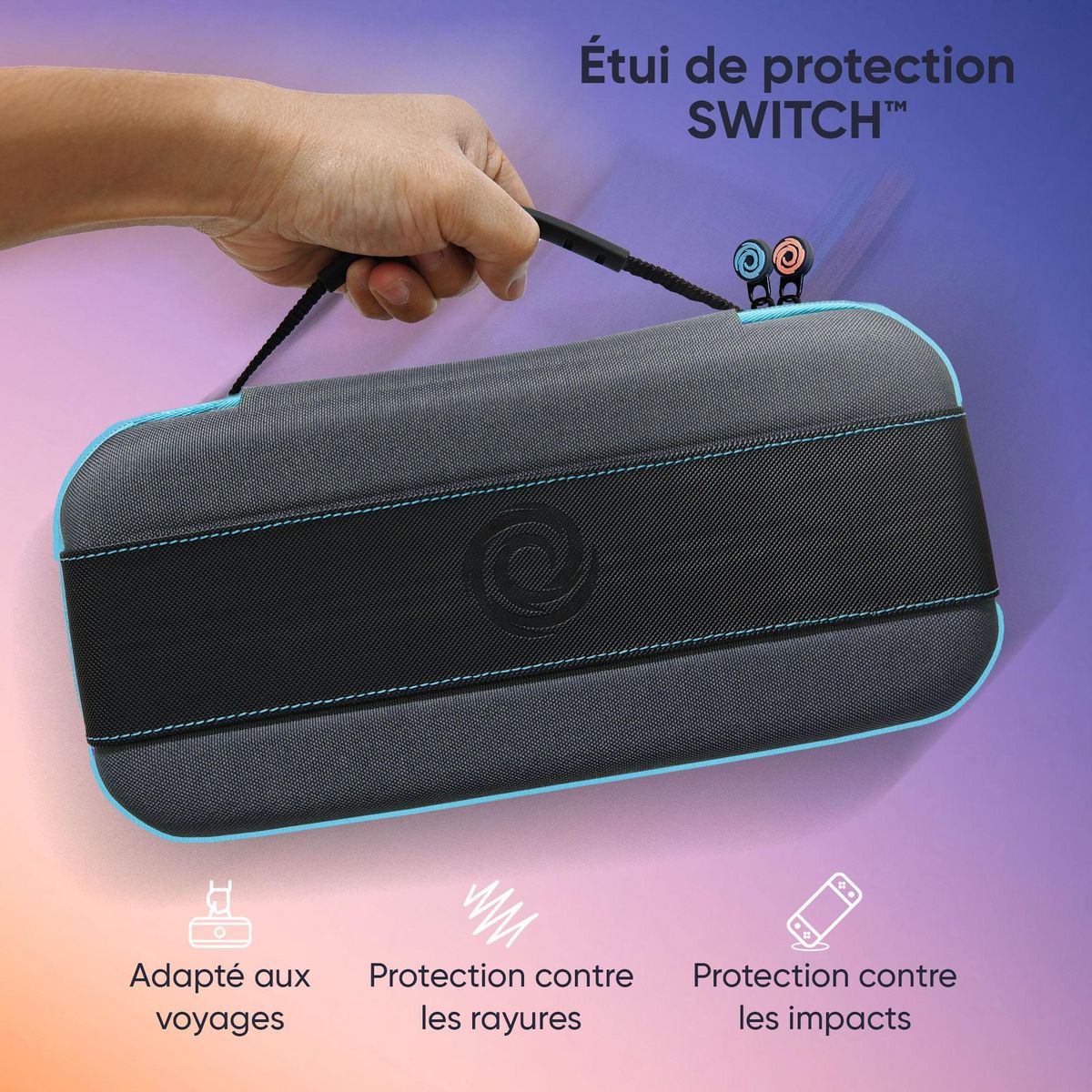 ONIVERSE Sacoche de Transport Orange Nintendo Switch 2