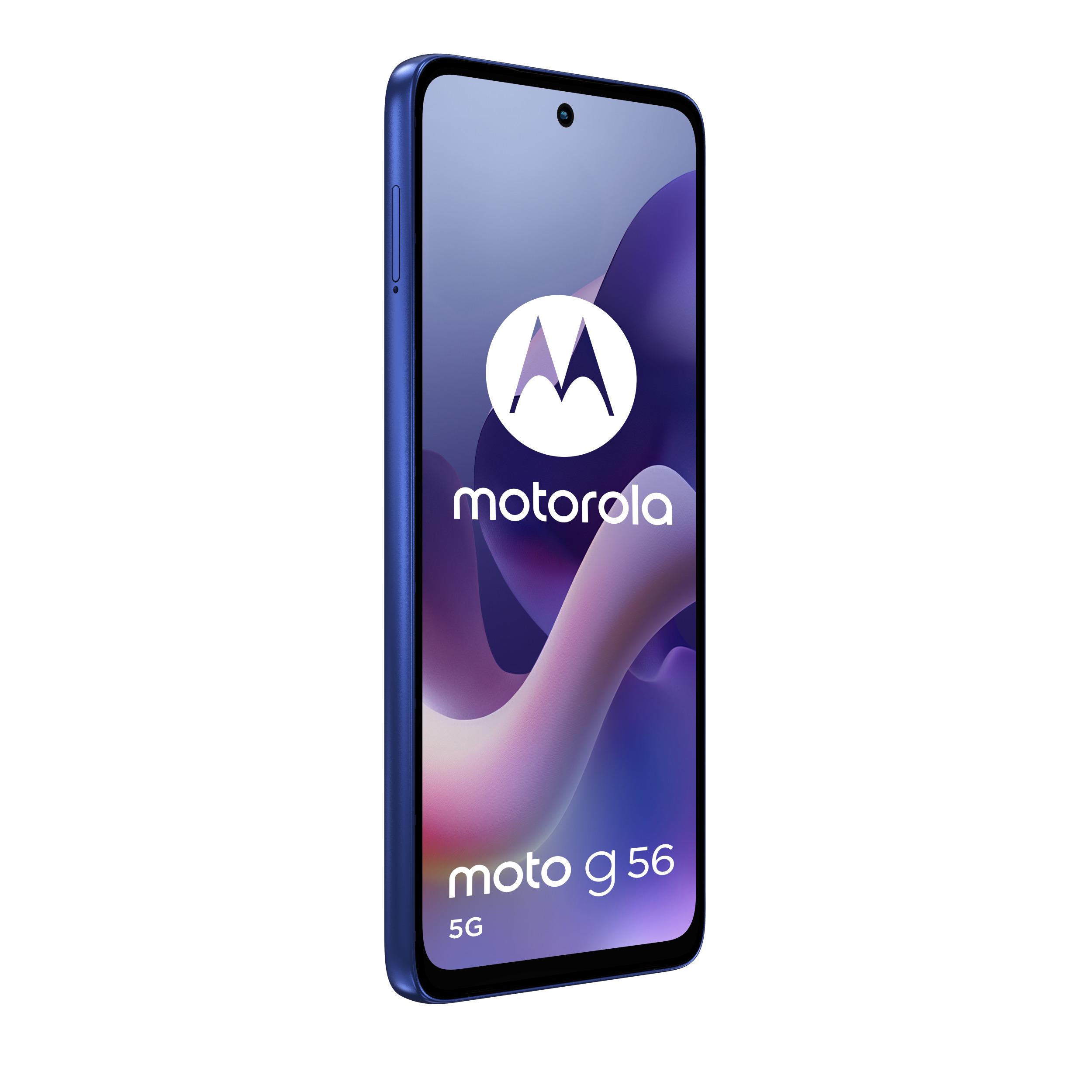 Voir la diapositive 12 : MOTOROLA G56 256Go - Bleu