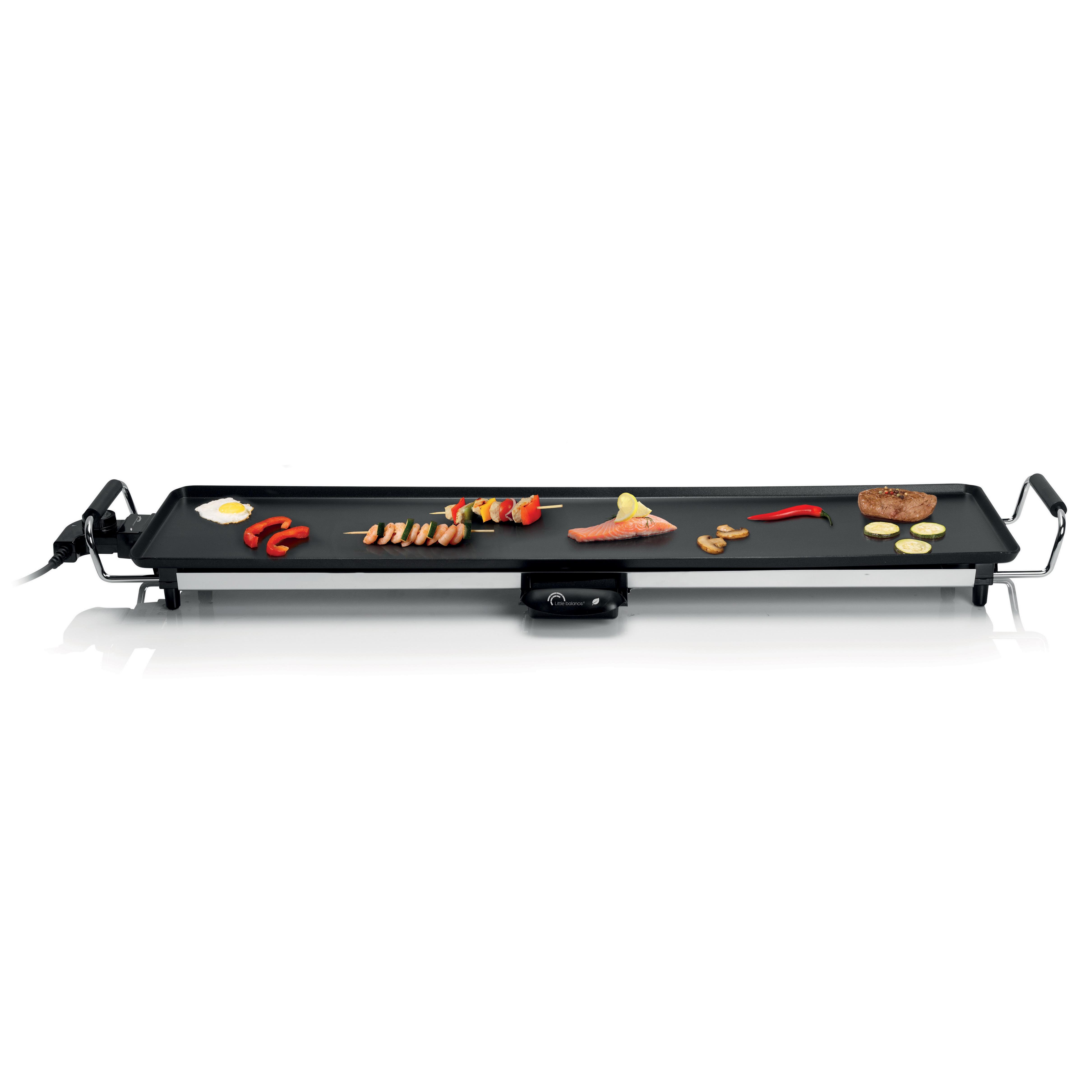 Voir la diapositive 4 : LITTLE BALANCE Plancha électrique 8239 - Noir