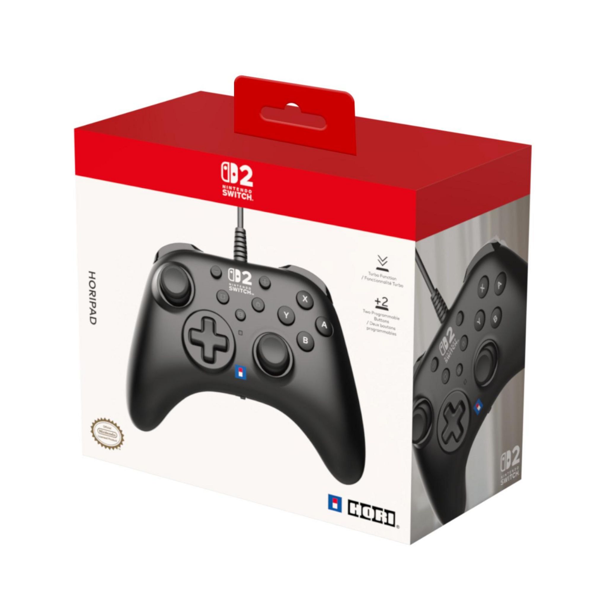 Voir la diapositive 7 : HORI Manette Filaire Horipad Turbo Nintendo Switch 2