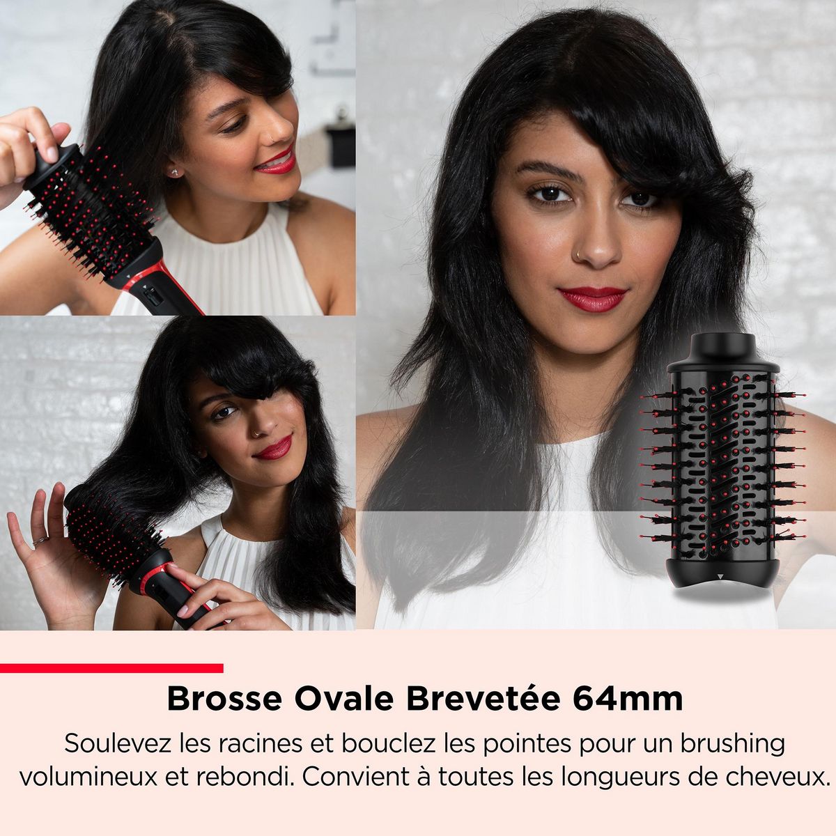 REVLON Brosse coiffante multi-usage RVDR5333E - Noir