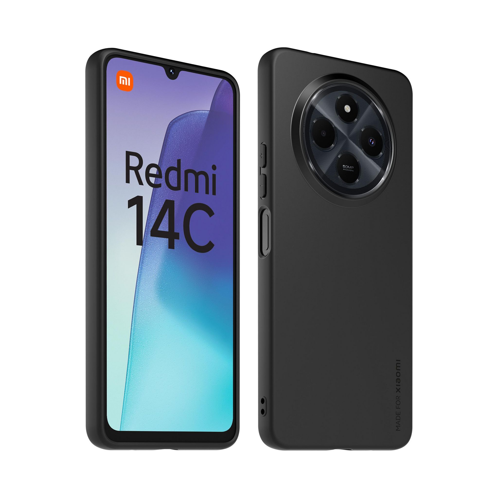 Voir la diapositive 13 : XIAOMI Pack Redmi 14C 256Go + Coque et verre trempé