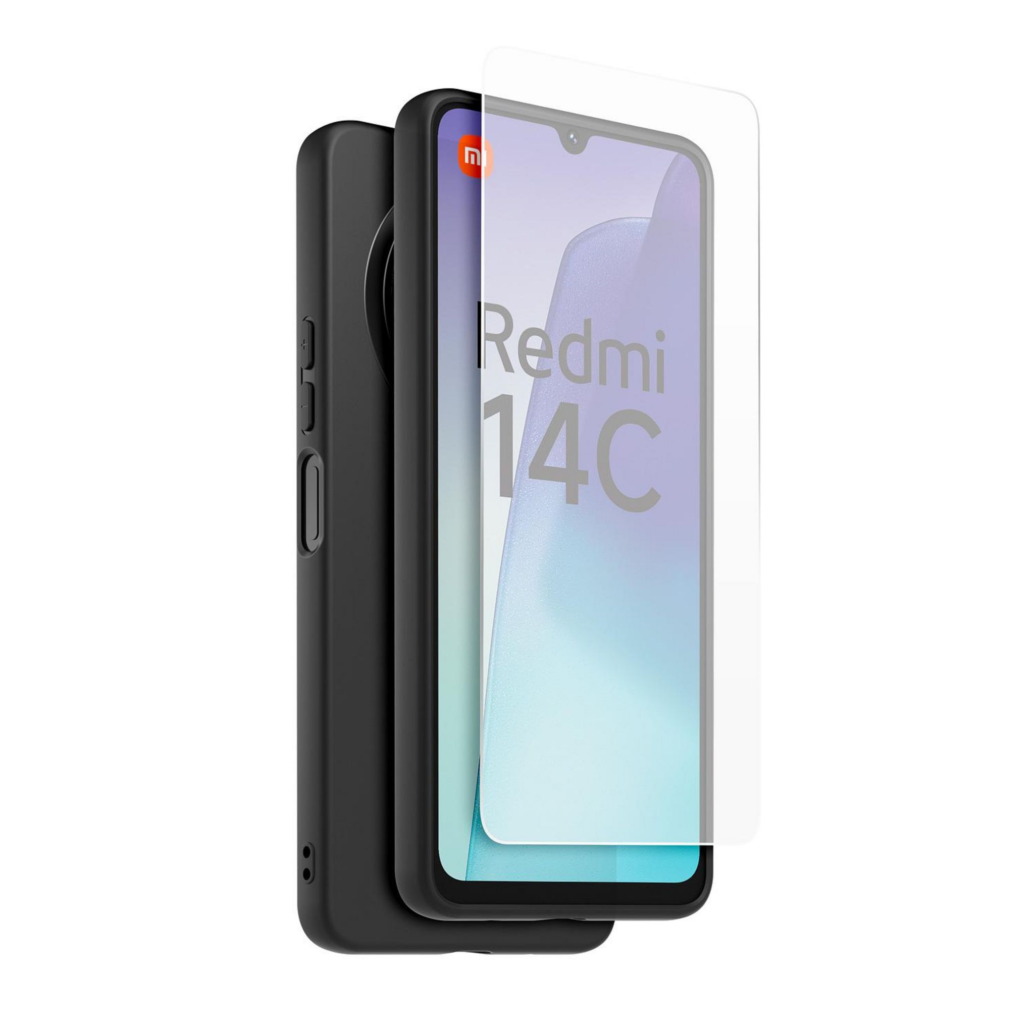 Voir la diapositive 10 : XIAOMI Pack Redmi 14C 256Go + Coque et verre trempé