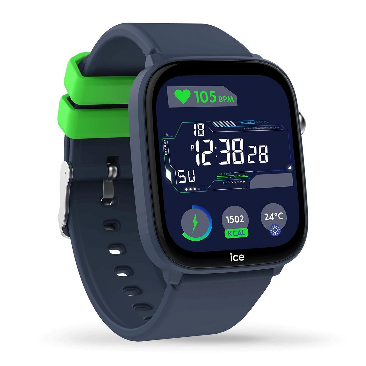 INNOV8 Montre Connectée Ice Smart Junior 3.0 FindMy - Bleu