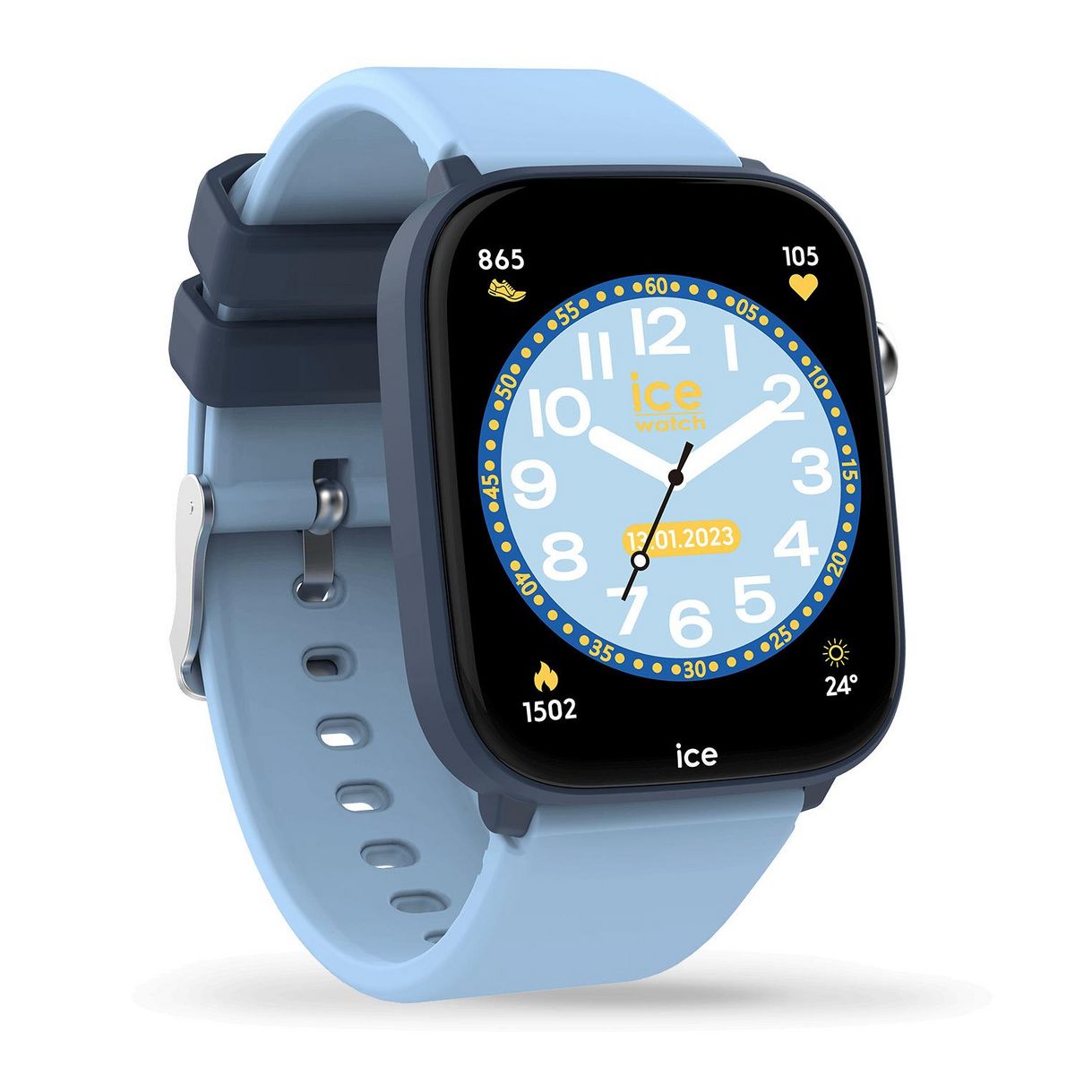 INNOV8 Montre Connectée Ice Smart Junior 3.0 FindMy - Bleu ciel