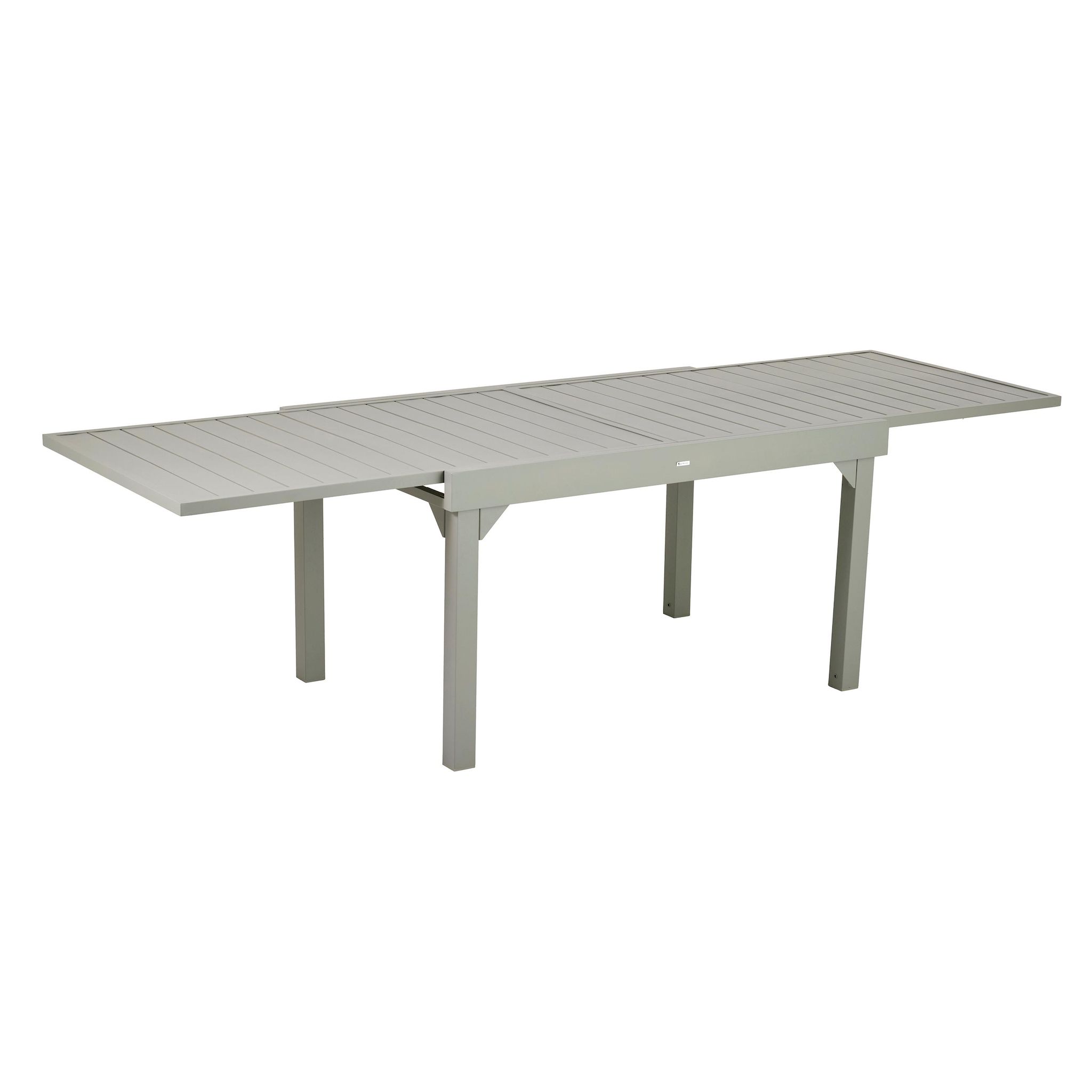 Voir la diapositive 2 : GARDENSTAR Table extensible 135/270 kaki