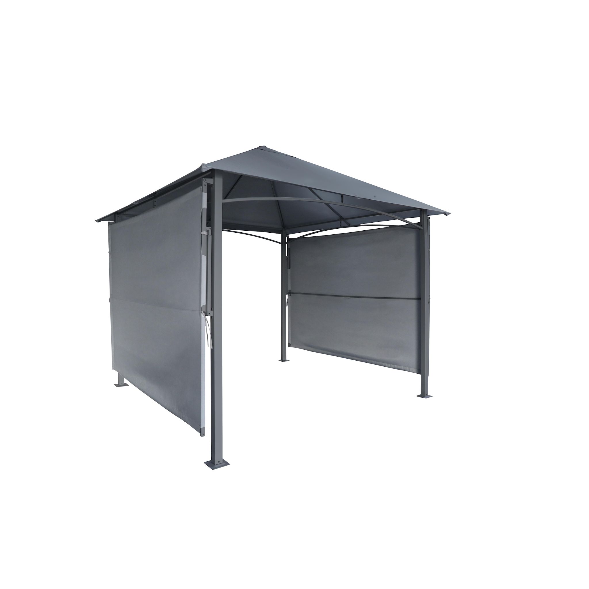 GARDENSTAR Tonnelle avec panneaux extensibles 300x300/630x275cm