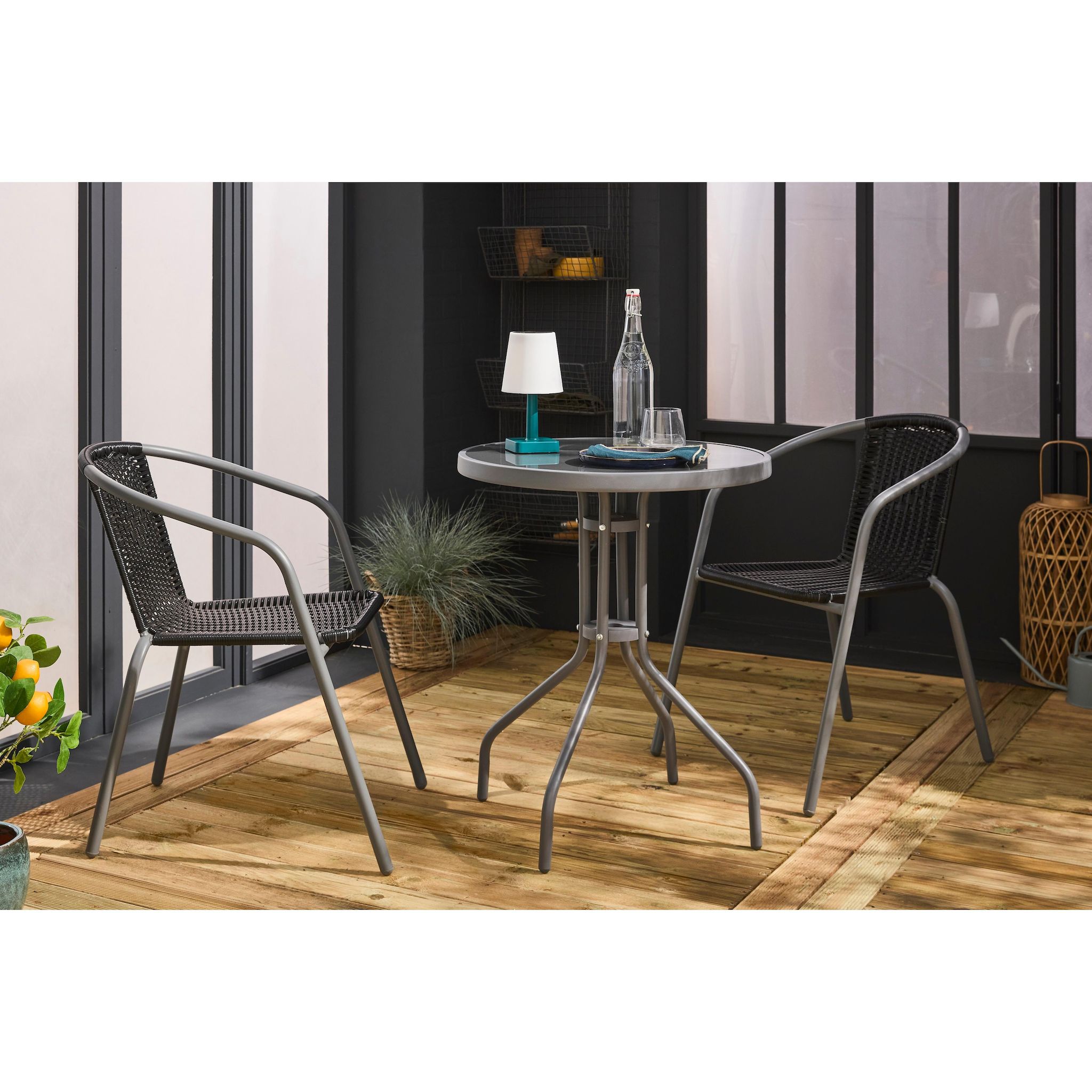 GARDENSTAR Chaise bistro net b
