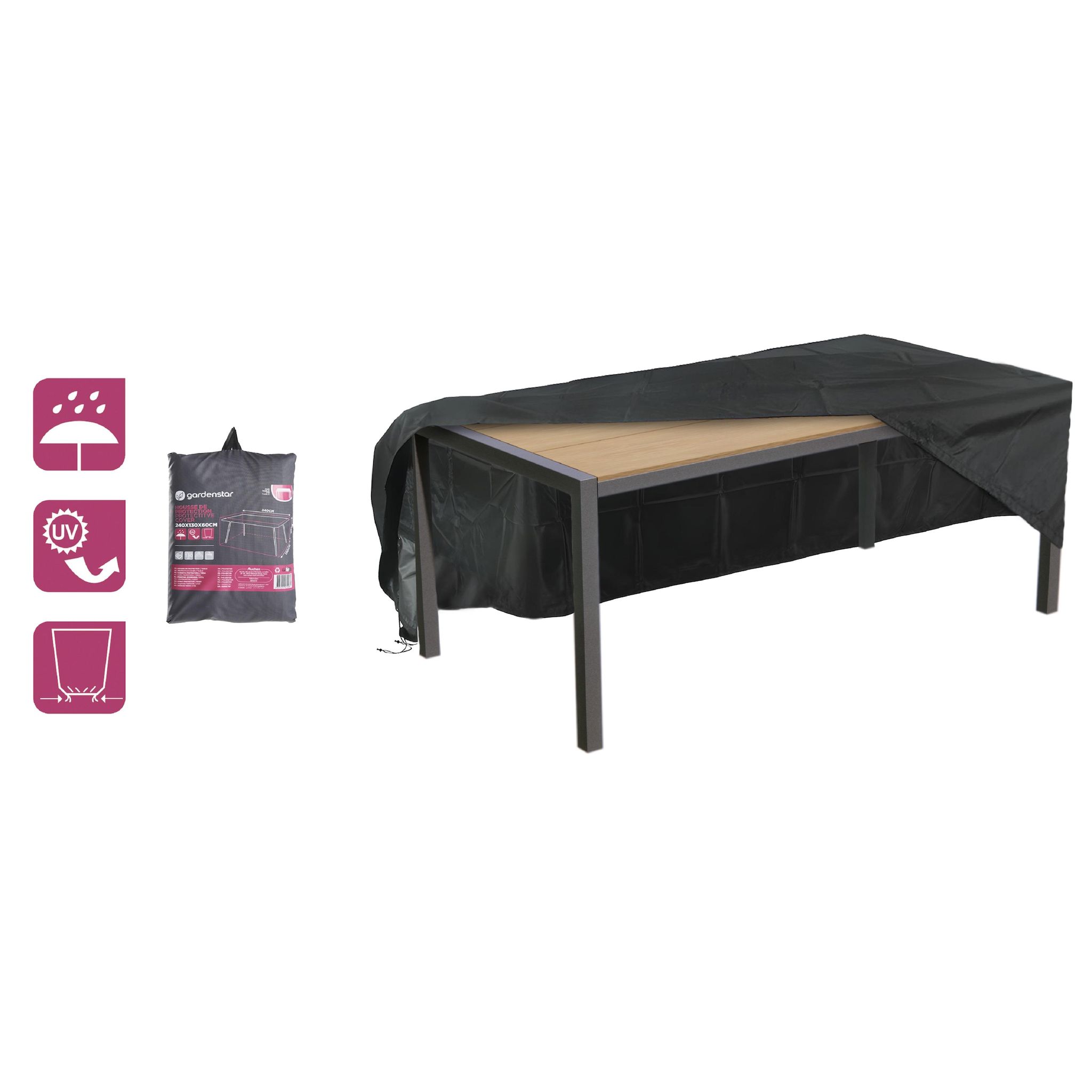 GARDENSTAR Housse protection table