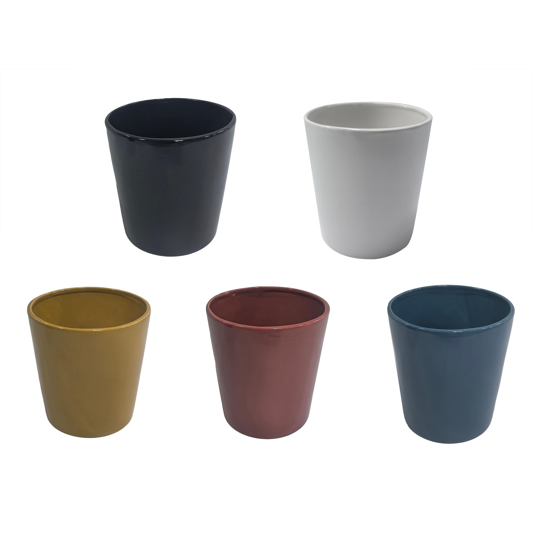 GARDENSTAR Pot céramique orchidée d15 cm ass5