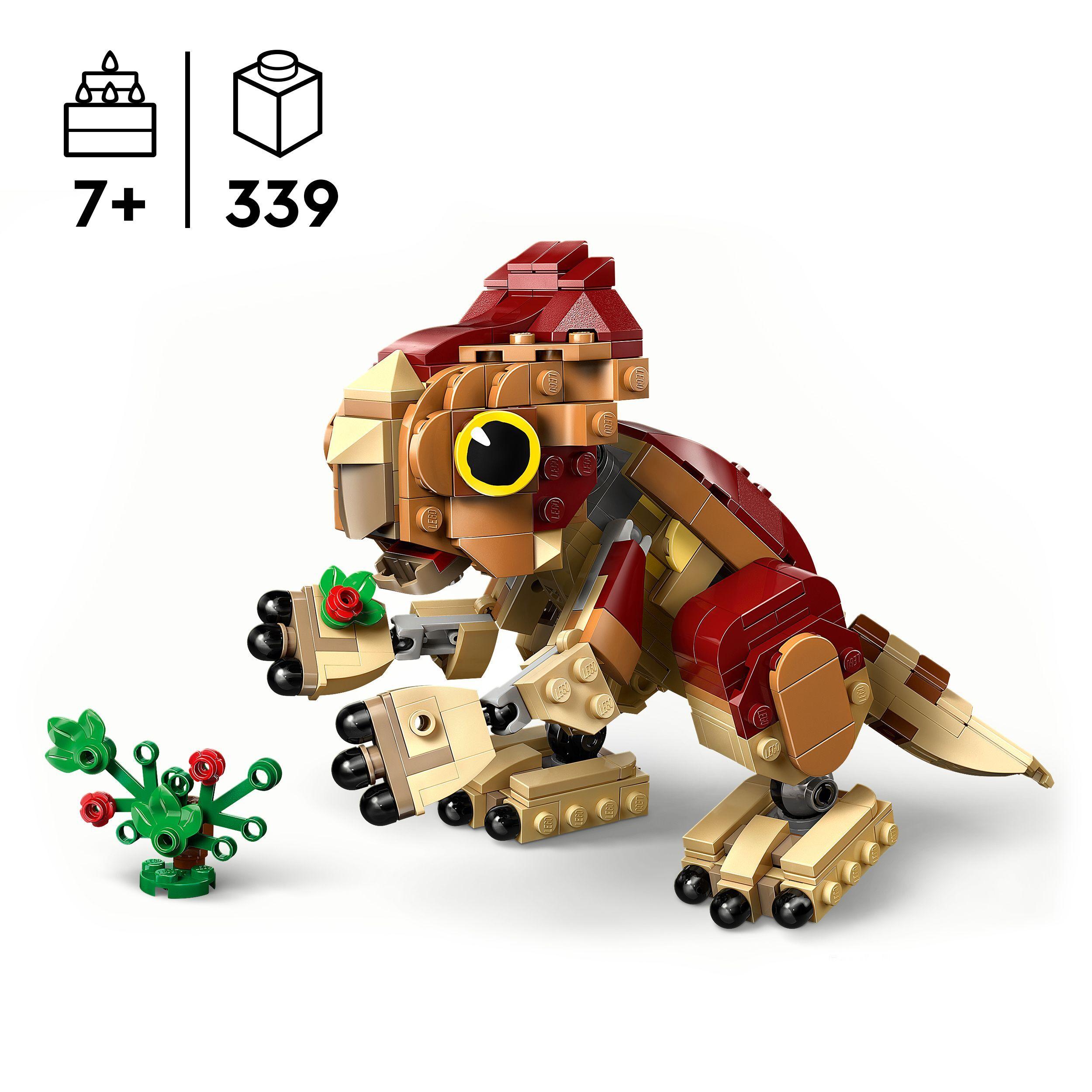Voir la diapositive 3 : LEGO Jurassic World 76970 Dolores, le Bébé Aquilops - Jeu de Construction dès 7 ans