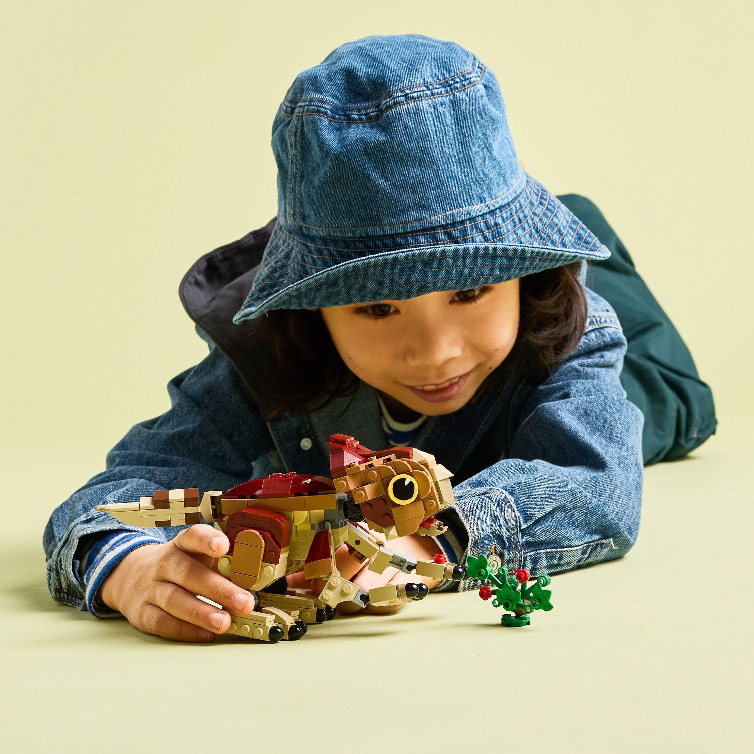 Voir la diapositive 7 : LEGO Jurassic World 76970 Dolores, le Bébé Aquilops - Jeu de Construction dès 7 ans