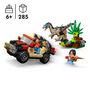 Voir la diapositive 3 : LEGO Jurassic World 76972 - Le Vélociraptor et l'évasion en 4X4