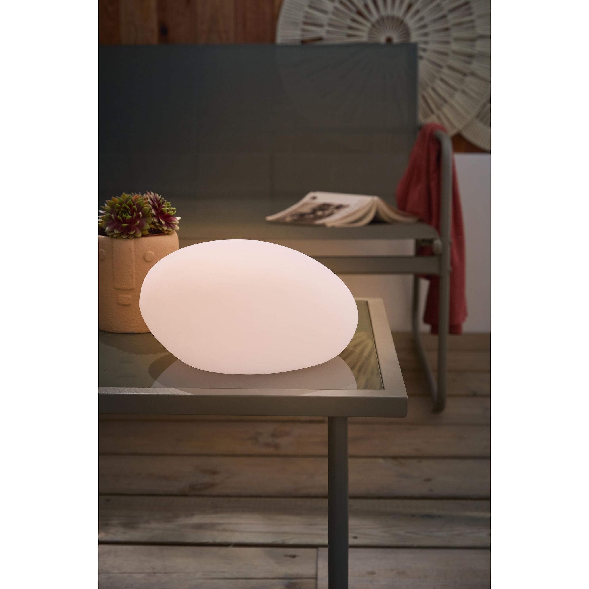 GARDENSTAR Galet pe solaire 22 cm