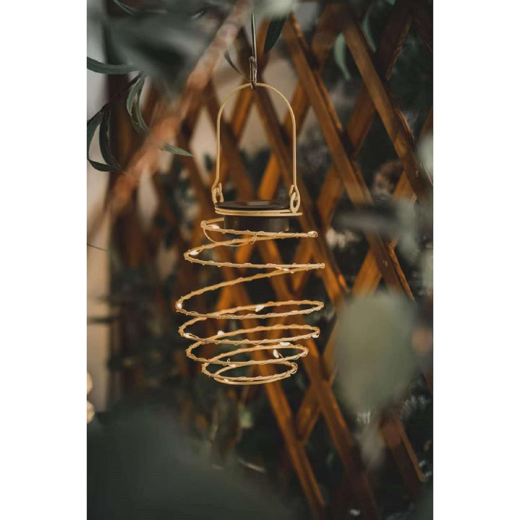 GARDENSTAR Suspension meta sol h19 cm