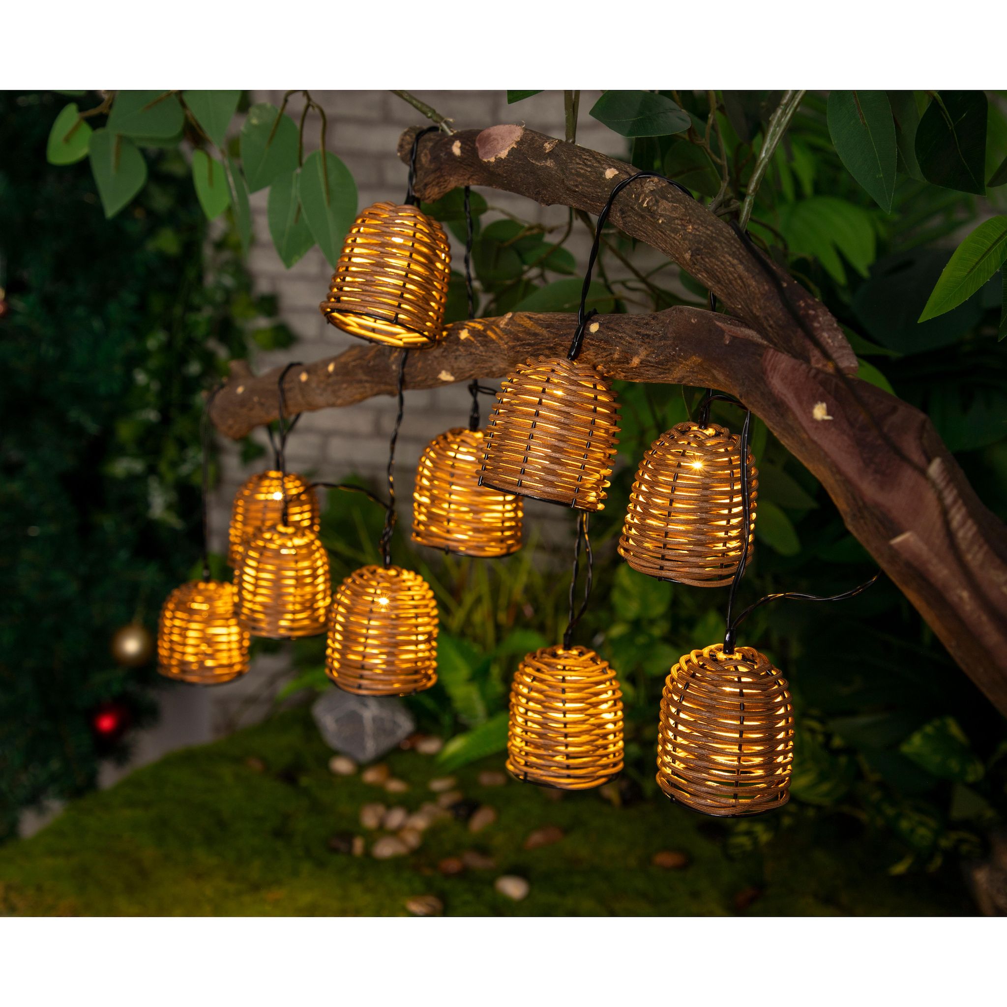 Voir la diapositive 2 : GARDENSTAR Guirlande solaire led 3,8m