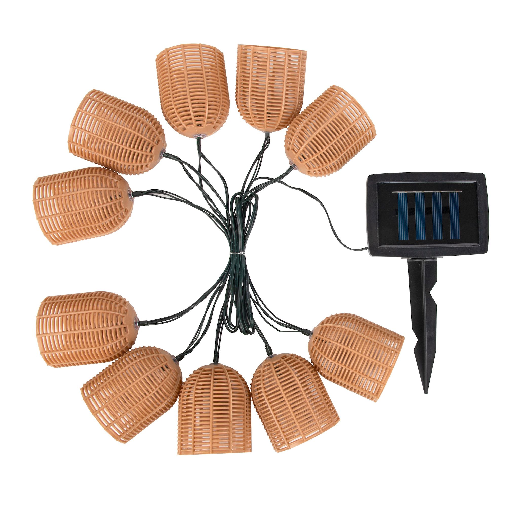 Voir la diapositive 3 : GARDENSTAR Guirlande solaire led 3,8m