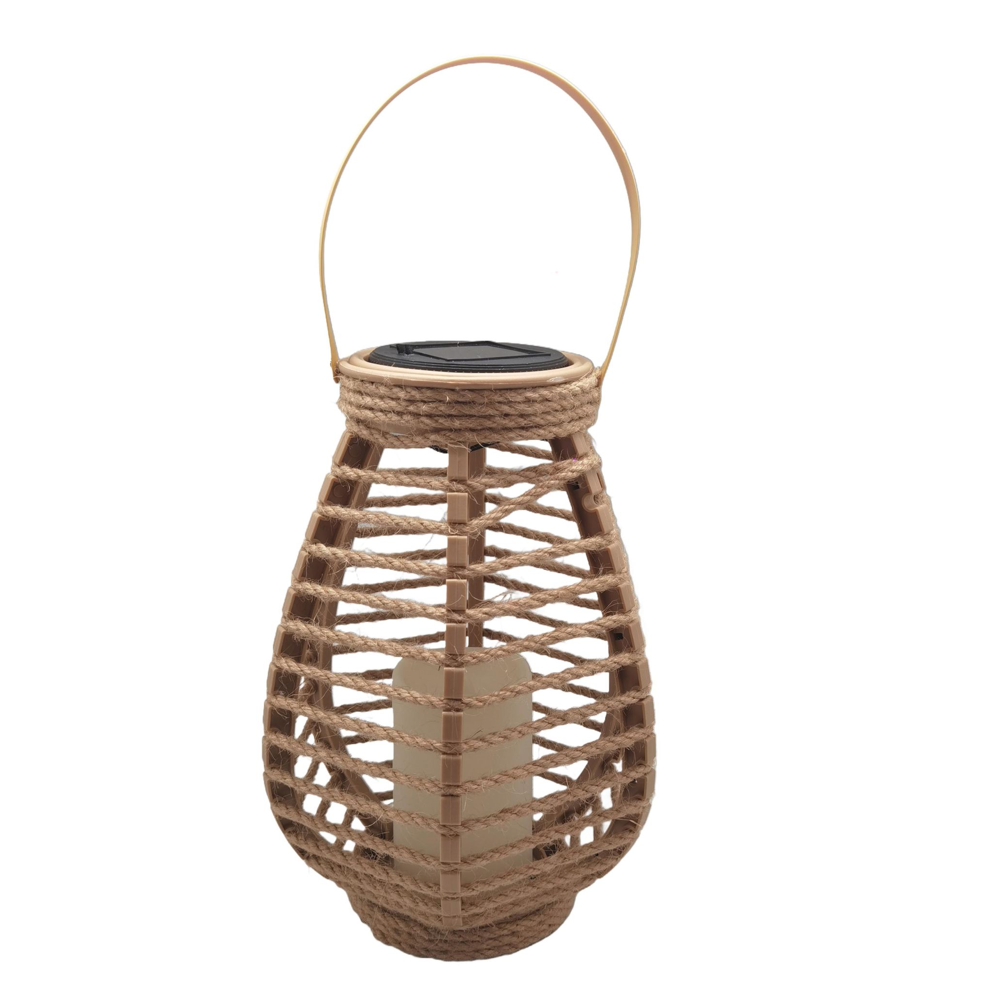 GARDENSTAR Lanterne cord sol h25,5 cm