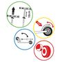 Voir la diapositive 3 : SMOBY Trottinette 2 roues Super Mario