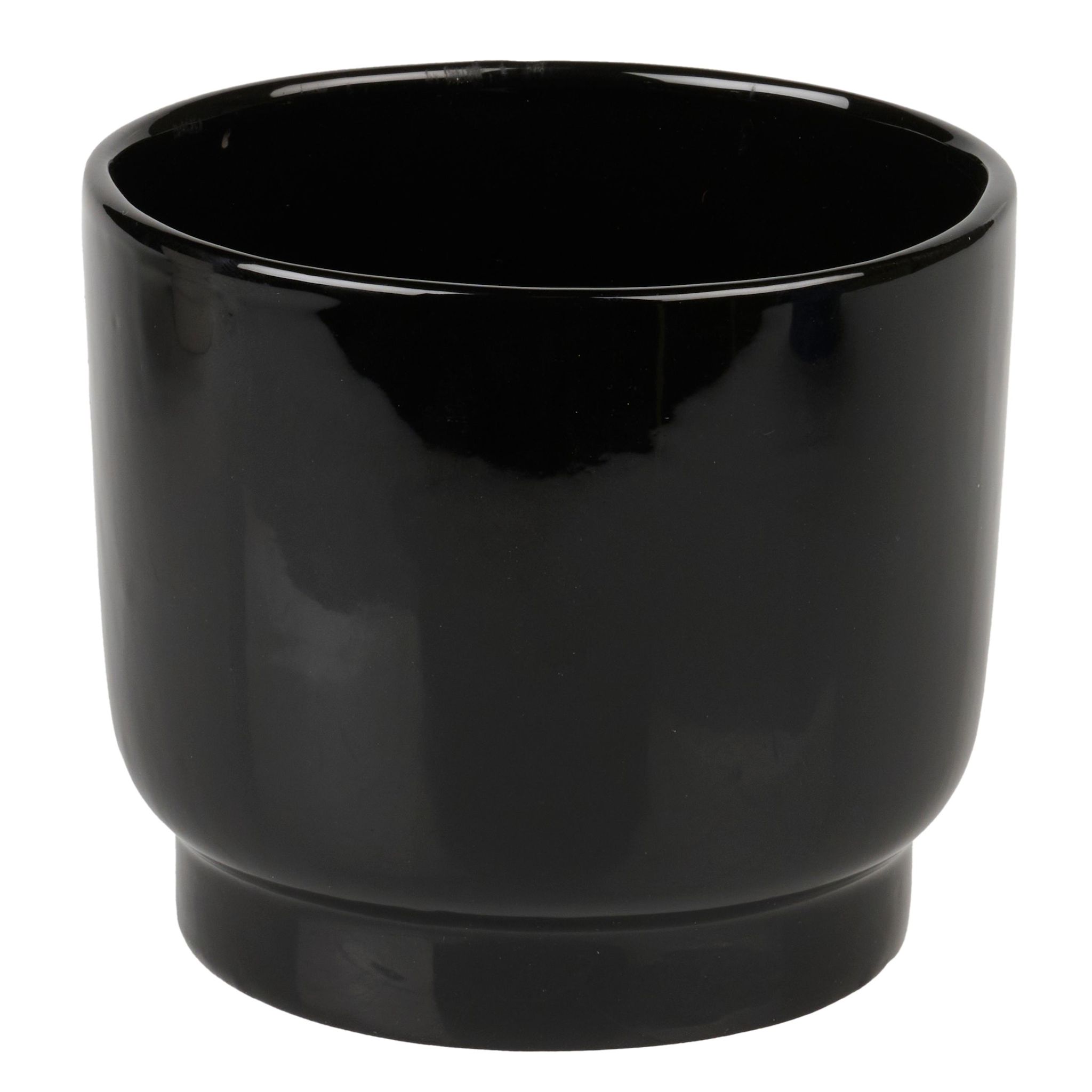 GARDENSTAR Cache-pot ceram d15 cm blanc