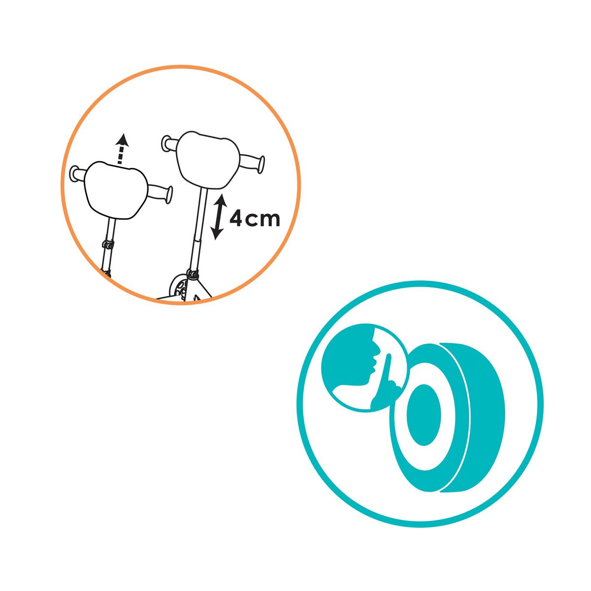 SMOBY Patinette 3 roues Stitch
