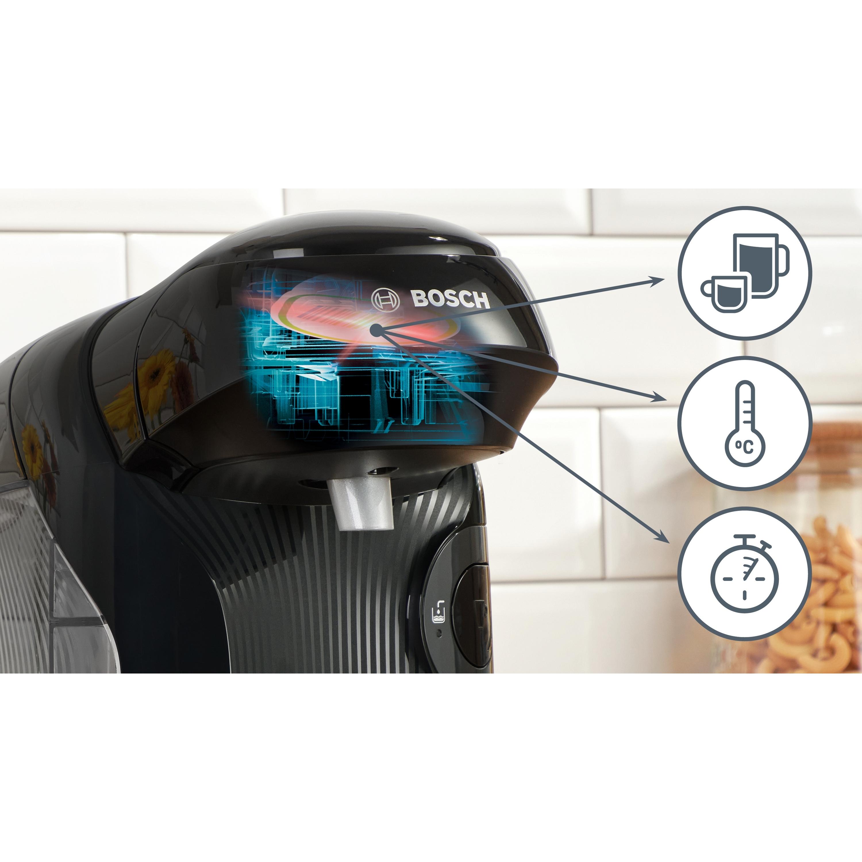 Voir la diapositive 11 : BOSCH Machine à café multi-boissons TAS112E - Noir