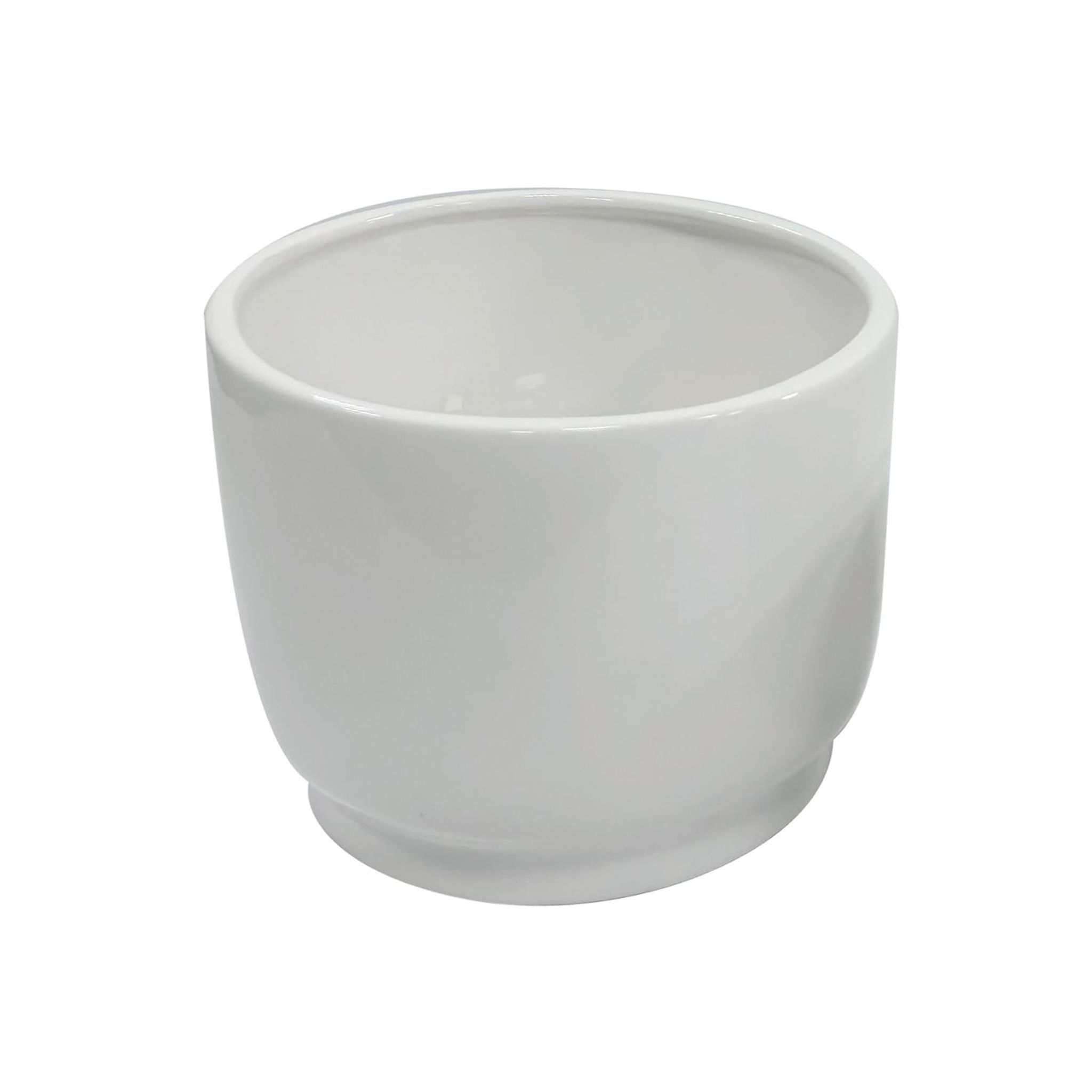 GARDENSTAR Cache-pot ceram d19 cm blanc