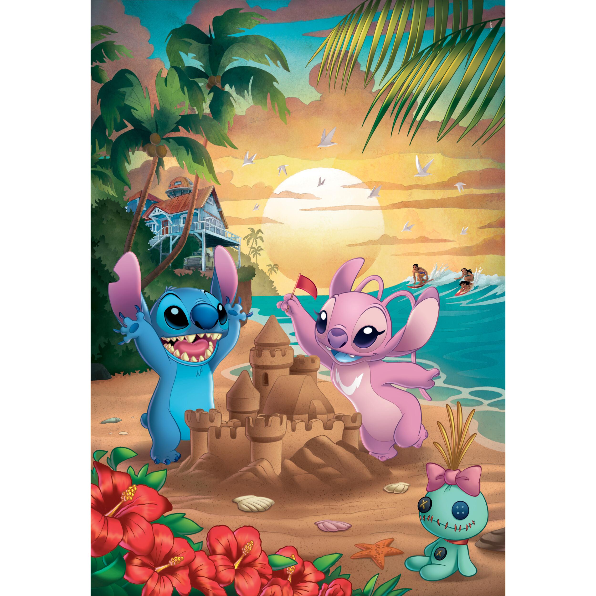 Voir la diapositive 2 : CLEMENTONI Puzzle 2x1000 pièces + 1x500 pièces Disney