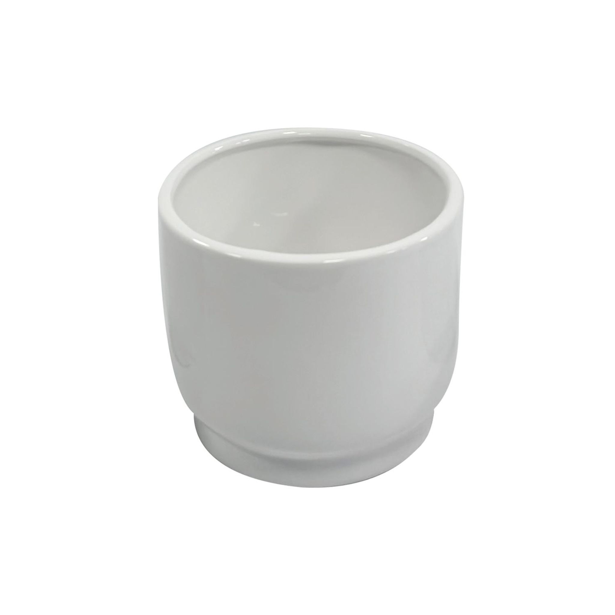 GARDENSTAR Cache-pot ceram d17 cm noir