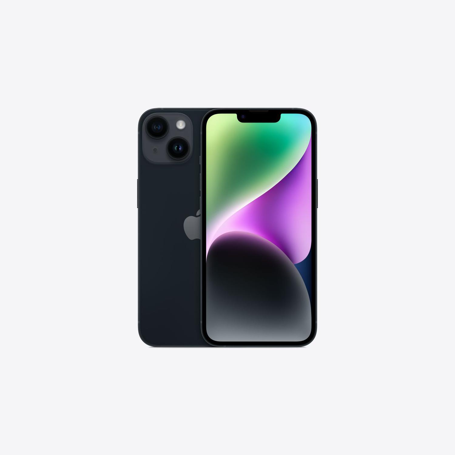 Voir la diapositive 3 : APPLE iPhone 14 reconditionné 128Go - Lama - Grade A - Noir