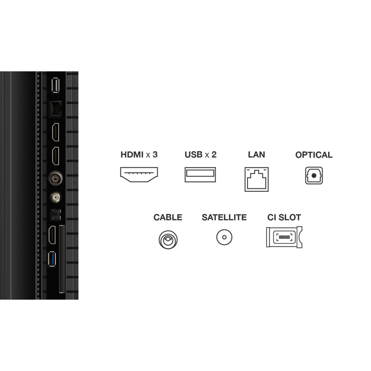 TCL TV QLED 75P7K 2025